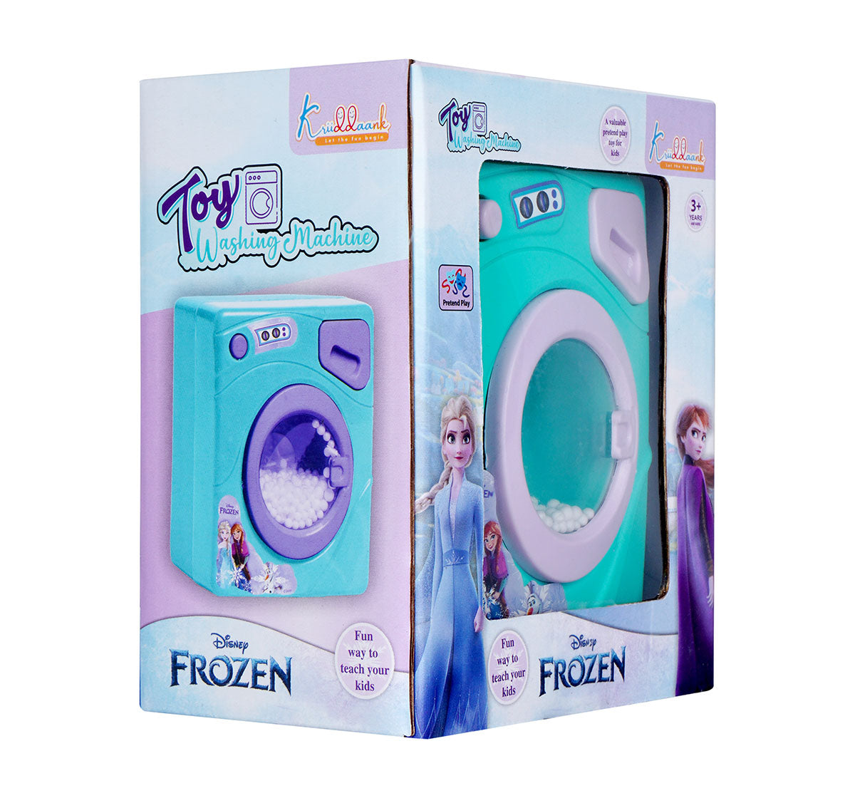 Kriiddaank HouseholdWashingMachine-FrozenThemeHWM-100230ByDisneyDisney home applianceFrozen theme Family washing machineFun washing machine designKids-friendly washing machineThemed Disney washing machine