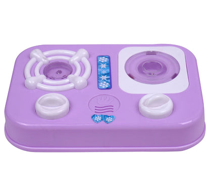 Kriiddaank  Little'Chef Kitchen Set FrozenKitchen Play SetPretend Play Cooking SetBaking & Cooking PlaysetDisney Chef Set for KidsPlay Kitchen for Toddlers