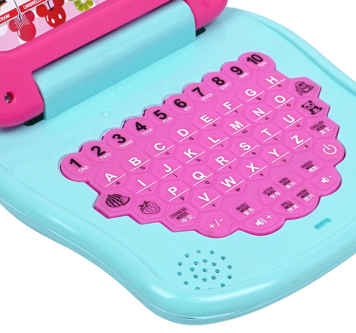 Kriiddaank  Educational Laptop-LTS MinnieMinnie Mouse smart laptop for toddlersBest interactive educational toy for toddlersFun learning laptop for little girlsMinnie Mouse toddler learning computerDisney Junior Minnie Mouse educational toy