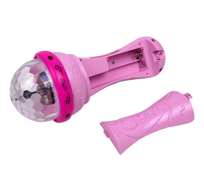 Kriiddaank  Musical Microphone PrincessDisney singing MicSpeaker & Mic Toy For Princess FanPink Princess Karaoke MicrophoneBirthday Gift Princess Mouse MicCute princess Mouse Singing Mic