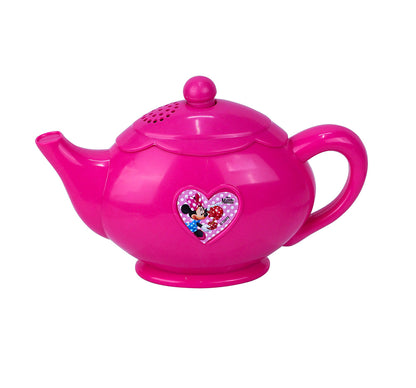 Kriiddaank TeaPartySet-MinnieThemePS-100660ByDisneyDisney Minnie Pretend Play Tea SetBirthday Gift for KidsDisney Role-Playing Tea Set for GirlsBattery-Operated Minnie Tea SetCute Minnie Mouse Tea Time Playset