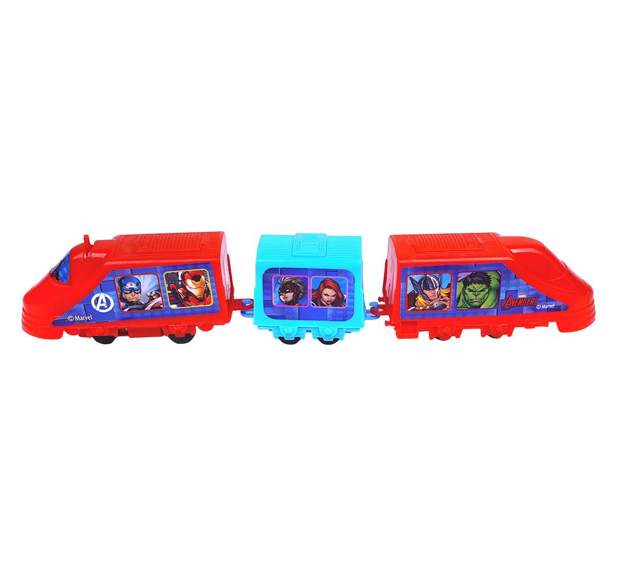 Kriiddaank TrainSet-AvengersThemeTB-100580ByMarvelBest Avengers Toy Train for KidsAvengers Infinity War Train SetBest Marvel Train Set for Boys & GirlsInteractive Train Set with Avengers DesignDurable Superhero Train Toy