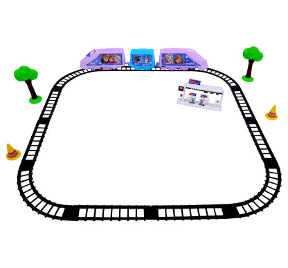 Kriiddaank TrainSet-FrozenThemeTB-100580ByDisneyElsa & Anna Train Toy PlaysetBest Disney Frozen Toy Train SetBattery-Powered Frozen Train SetDisney Princess Train Set for KidsBest Train Set for Frozen