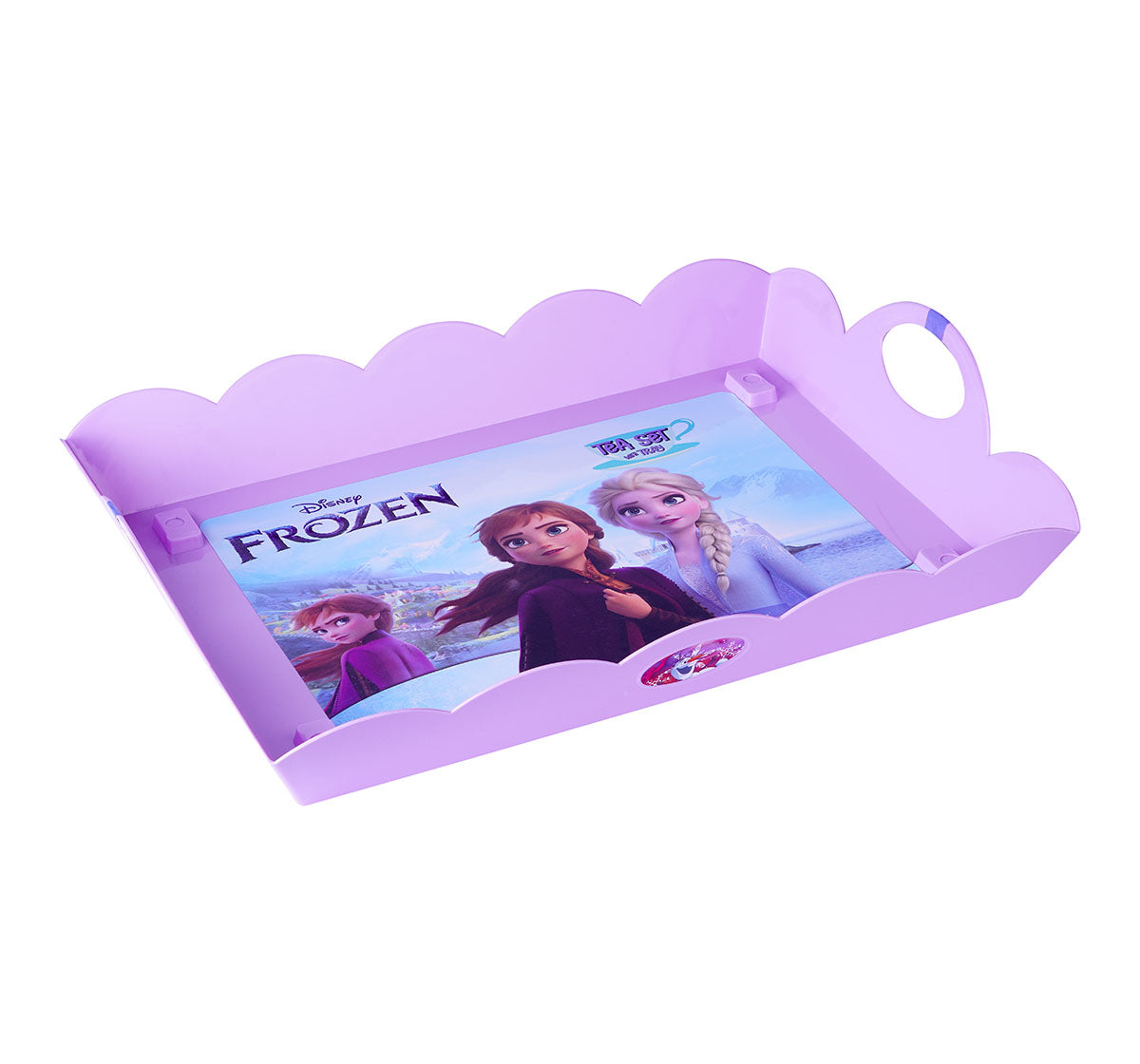 Kriiddaank TeaSetwithTray-FrozenThemeTST-100540ByDisneyFrozen Princess Tea Time SetElsa & Anna Tea Party Set for KidsFrozen Tea Trolley Playset for GirlsBest Tea Set for GirlsInteractive Tea Party Set