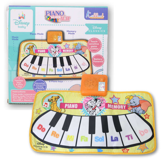 Kriiddaank PianoMusicMat-ClassicByDisneyElectronic Keyboard Mat for KidsMusic Learning Mat for ToddlersStep-On Disney Classic Sound MatTimeless Disney Character Sound MatWalt Disney Music & Dance Mat