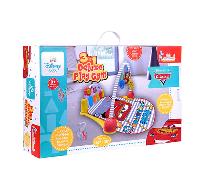 Kriiddaank BabyGym-CarsBG-100010ByDisneyDisney Cars Soft Play MatCars Themed Play GymKriiddaank Baby Play SetSoft Play Gym for NewbornsBaby Tummy Time Mat