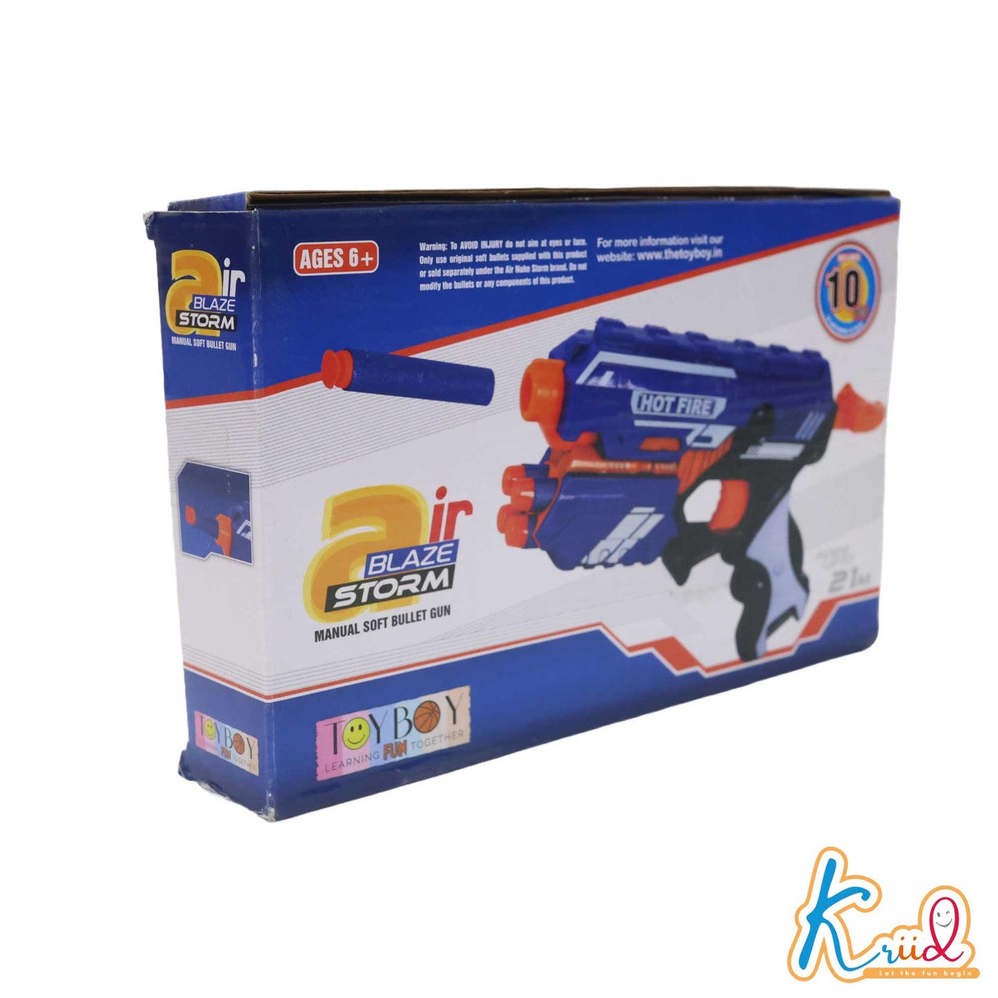 Kriiddaank BLAZESTORMBlaze Storm Blaster GunFoam Dart Blaster for KidsKids Toy Gun Blaze StormBest Toy Gun for KidsFun Shooting Game for Kids