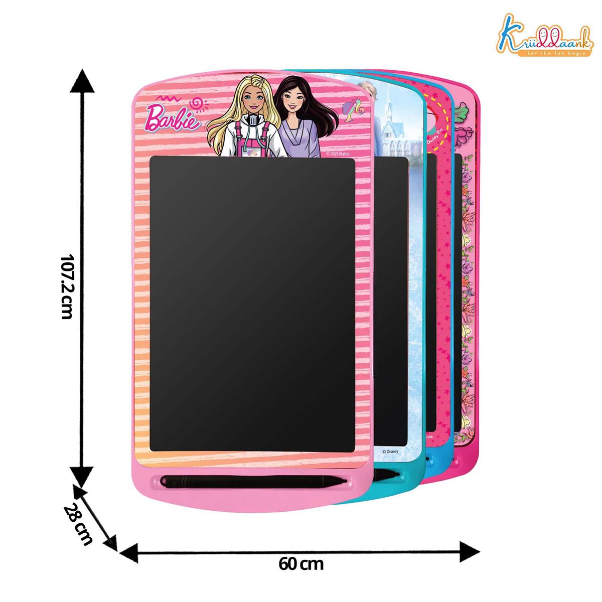 Kriiddaank Pack of 4 LCD Writing Tablet Doodle Board for Kids - 8.5 Inch Colorful Electronic Drawing Pad, Educational Learning Toy with Lock Function & One-Tap Erase, Kids Birthday Gifts (Multicolor)