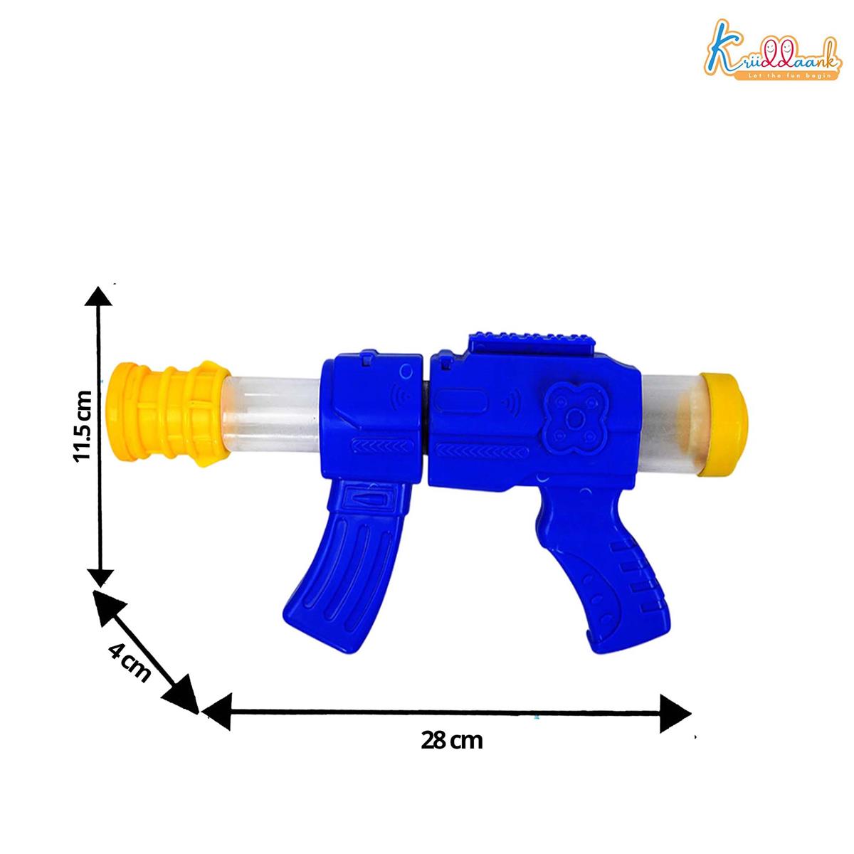 Kriiddank Foam Dart Gun Soft Ball Air-Powered Blaster Toy for Kids - Shooting Game with Target Boards & 16 Pieces - Safe Foam Ball Shooter for Boys & Girls 3+ Years (Yellow)