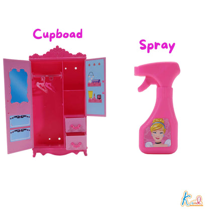 Kriiddaank IronPlayset-PrincessThemeByDisneyDisney Princess Toy SetPretend Play Ironing KitPrincess-Themed Toy IronKids Home Activity PlaysetDisney Princess Ironing Set for Girls