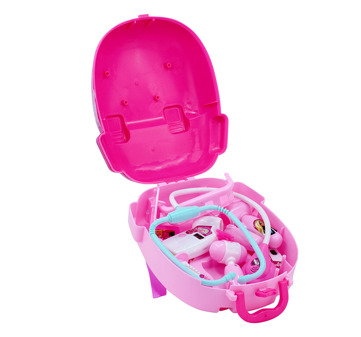 Kriiddaank BackpackDr.Set-BarbieThemeBDK-100020ByMattelMedical Playset for KidsPortable Doctor KitDoctor Kit for GirlsBarbie-Themed Doctor PlaysetBarbie Accessories for Kids