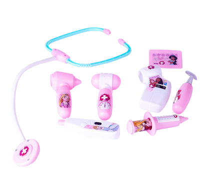 Kriiddaank DocSetAttache-PrincessThemeDSC-100120ByDisneyDisney Princess Medical KitDoctor Kit with Princess ThemePortable Princess Doc Set for KidsKriiddaank Princess Play Doctor Kit in Attache CaseDisney Princess Doctor Kit with Elsa, Belle & Cinderella