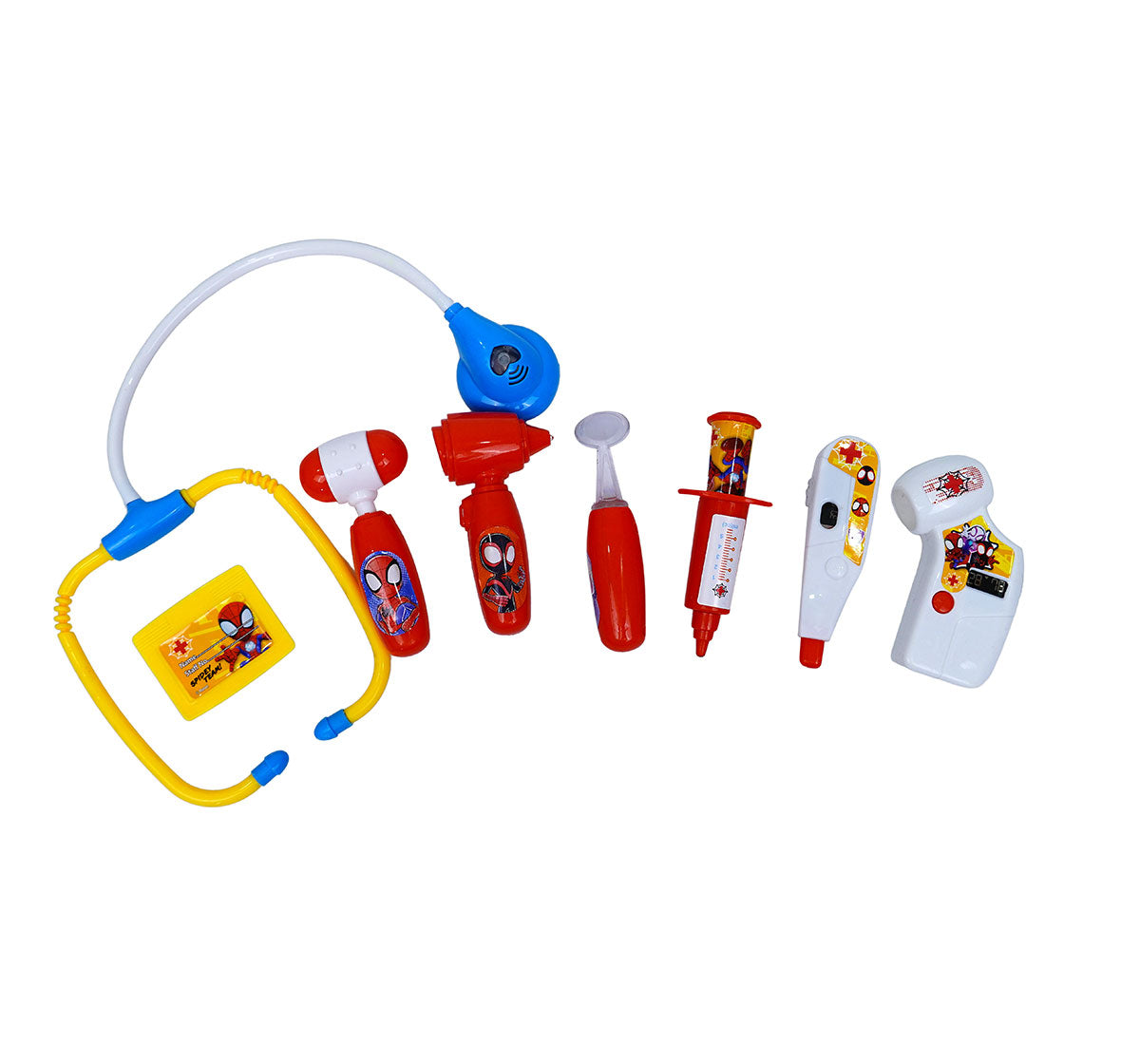 Kriiddaank  Doctor Kit - Poly Bag SpidermanDoctor play set for kidsBest doctor kit for toddlersSpider-Man poly bag doctor playsetSpider-Man poly bag doctor playsetMarvel Spider-Man doctor kit