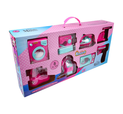 Kriiddaank  Mini Household 8 pcs MinnieHousehold Set Kriiddaank DisneyMinnie AccessoriesDisneyMinnie Home EssentialsRole Play Household Set8pc Household Set Minnie