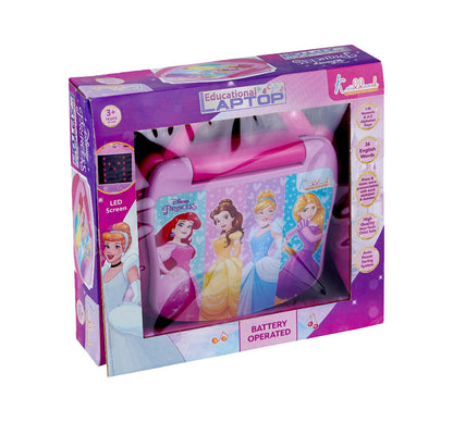 Kriiddaank  Educational Laptop-LTS PrincessPrincess kids laptop for learningPrincess educational toy laptop with gamesEducational laptop with Princess designPrincess-themed tech toys for girlsFun educational laptop for young learners