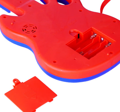 Kriiddaank MusicalGuitar-AvengersThemeMG-100640ByMarvelMarvel Avengers Musical GuitarAvengers Toy Guitar for KidsBest Marvel Gift for Kids 2025Superhero Electric Toy GuitarBoys & Girls Superhero Rock Guitar