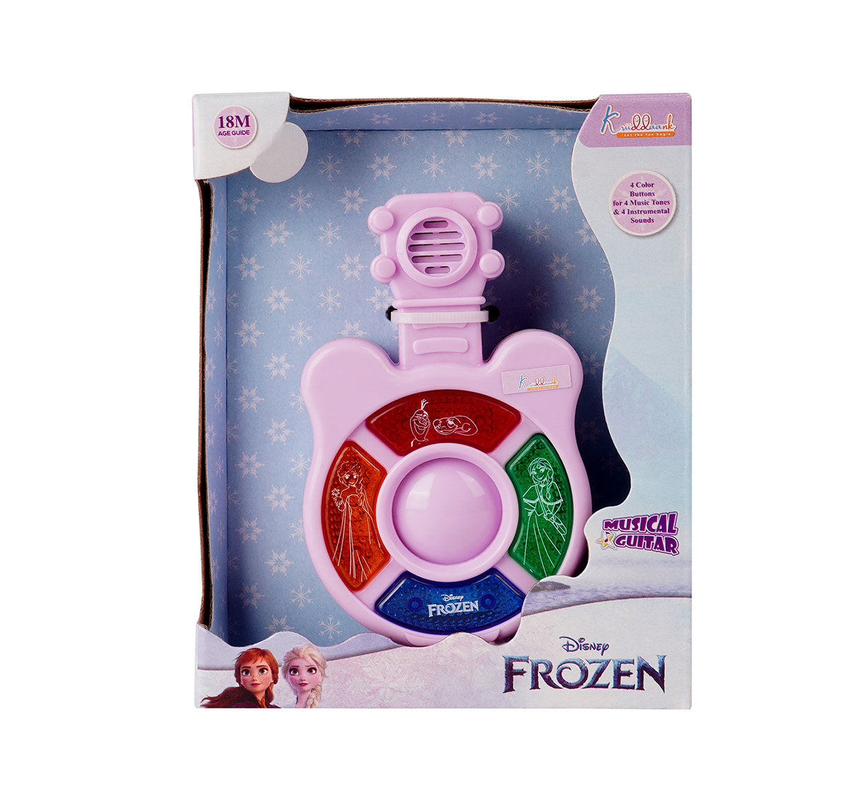 Kriiddaank  Music Set -Guitar FrozenMini guitar playset for toddlersMusical instrument set with guitarFun guitar toy set for kidsKids' music set with guitarToy guitar music set for children