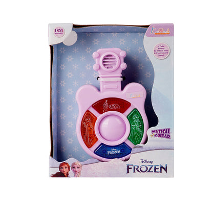 Kriiddaank  Music Set -Guitar FrozenMini guitar playset for toddlersMusical instrument set with guitarFun guitar toy set for kidsKids' music set with guitarToy guitar music set for children