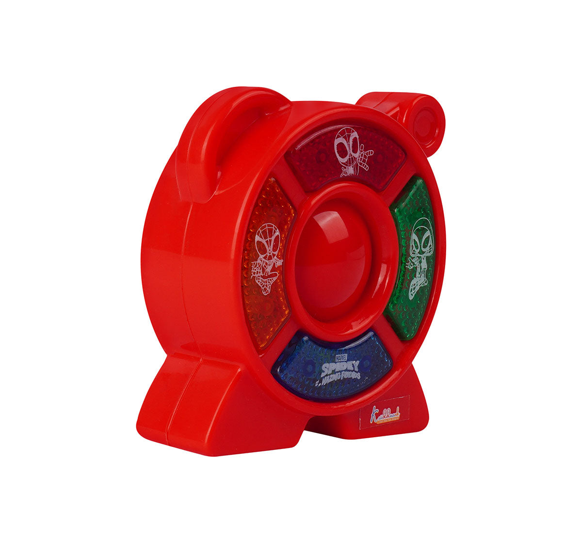 Kriiddaank MusicStar-SpidermanThemeMSS-100350ByMarvelSpider-Man Music GadgetMarvel Tech GadgetsSpider-Man Collector’s Music StarPortable Music Star SpeakerMarvel Music System