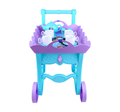 Kriiddaank TeaTrolleySet-FrozenThemeTTS-100530ByDisneyElsa & Anna Tea Trolley SetMagical Tea Party Set for GirlsFrozen Elsa & Anna Tea Cart SetMagical Tea Party Set for GirlsDisney Frozen Themed Tea Set