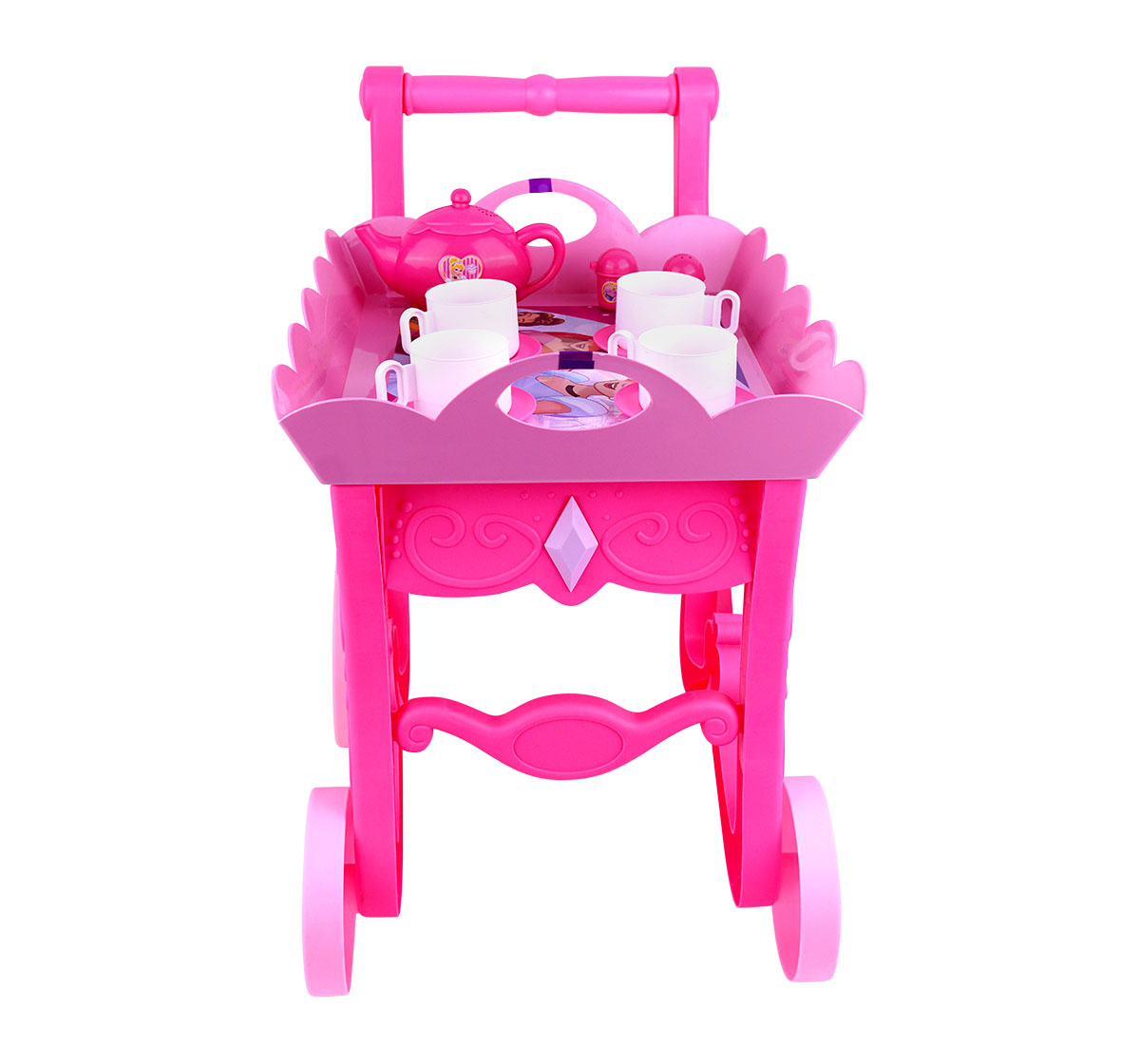 Kriiddaank TeaTrolleySet-PrincessThemeTTS-100530ByDisneyDisney Princess Tea Trolley SetMagical Princess Tea Set for ToddlersDisney Tea Cart Playset for GirlsPrincess Theme Tea Party SetRoyal Tea Party Playset for Girls