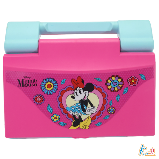 Kriiddaank  English Learning Laptop - MinnieMinnie Mouse English learning laptopFun English learning tool with Minnie MouseOfficial Disney Minnie Mouse learning laptopKriddaank Laptop for english learnerMinnie Mouse smart laptop for early learning