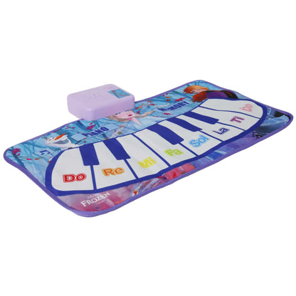 Kriiddaank PianoMusicMat-FrozenThemeByDisneyStep-On Sound Piano MatDisney Frozen Interactive Music MatElsa & Anna Piano Play MatMagical Frozen Sound Mat for GirlsRhythmic Play Mat for Kids
