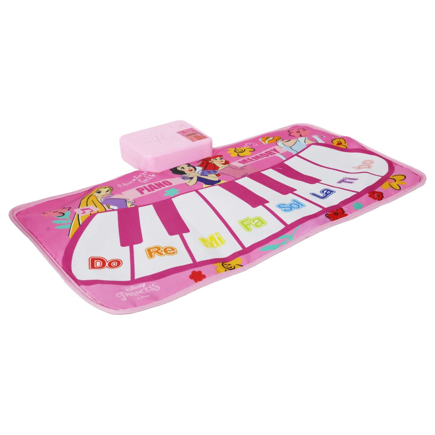 Kriiddaank PianoMusicMat-PrincessThemeByDisneyPortable Roll-Up Piano MatPiano Play Mat with Lights & SoundsFun Musical Instrument for KidsEnchanted Musical Play Mat for KidsDisney Princess Gift for Kids