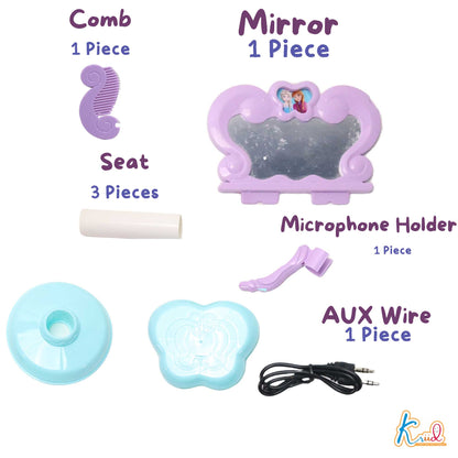 Kriiddaank  Little Pianist FrozenFrozen Keyboard for KidsElsa -anna Musical Toy for BeginnersFrozen piano with Light & SoundLearn & play with Barbie’s musical piano toyLittle Pianist piano for musical exploration