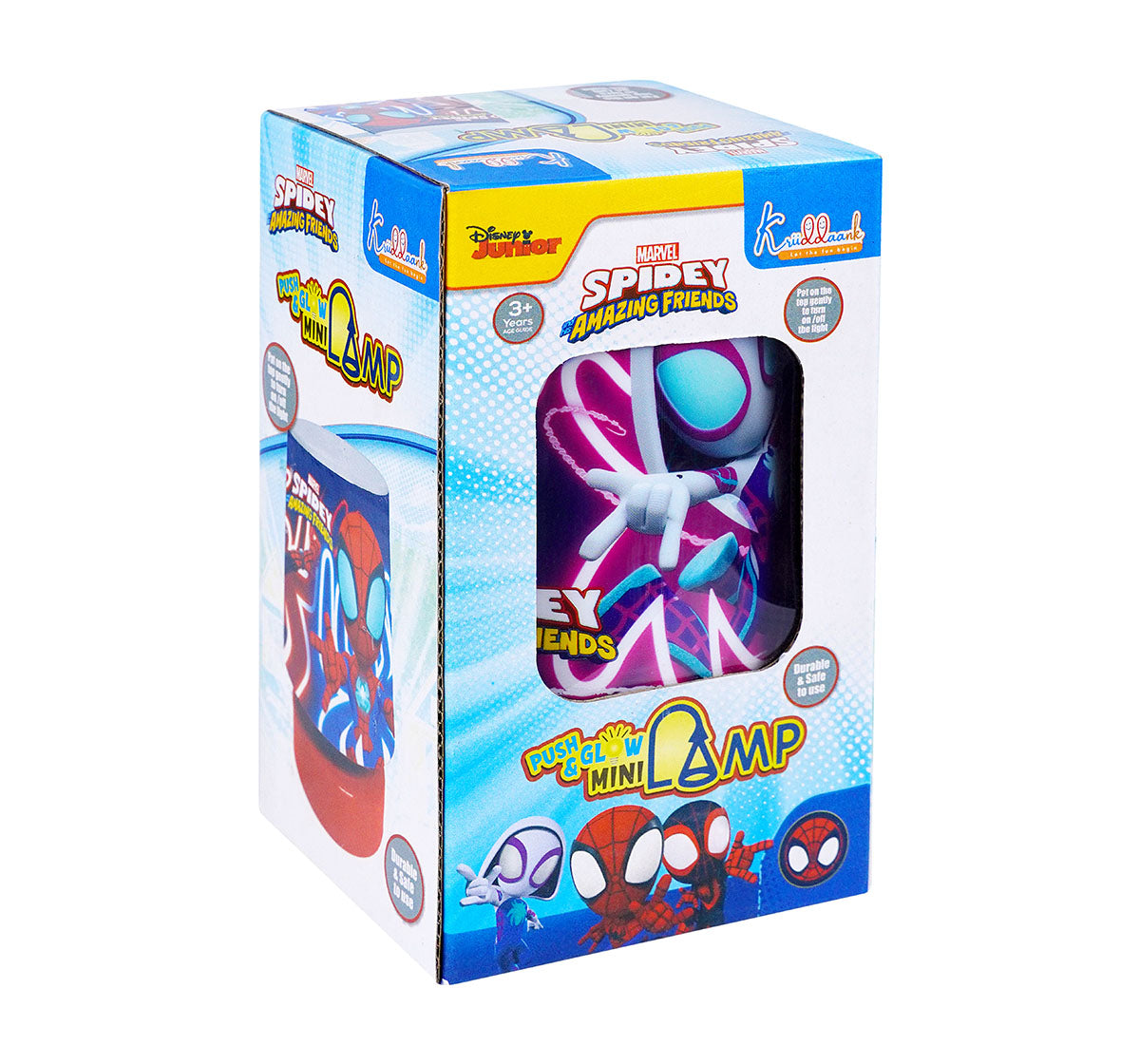 Kriiddaank  Lamp SpidermanThemed Table LampSpiderman theme lampKids Bedroom LampCharacter-Themed LampDisney Collectible Lamp