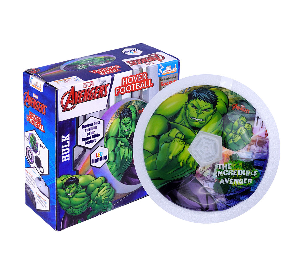 Kriiddaank HoverFootball-HulkThemeHB-100240ByMarvel Air Football GameMagical Disney Sports ToyKriiddaank Hover BallBest Hover Football Frozen EditionFrozen Theme Hover Ball Soccer