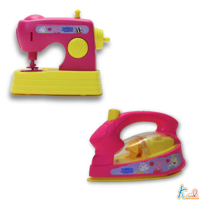 Kriiddaank Household4pc-PeppaPigThemeByHasbroPeppa Pig Home EssentialsPeppa Pig Dollhouse AccessoriesPeppa Pig Playset 4-PiecePeppa Pig House Toy SetPeppa Pig Home Playset