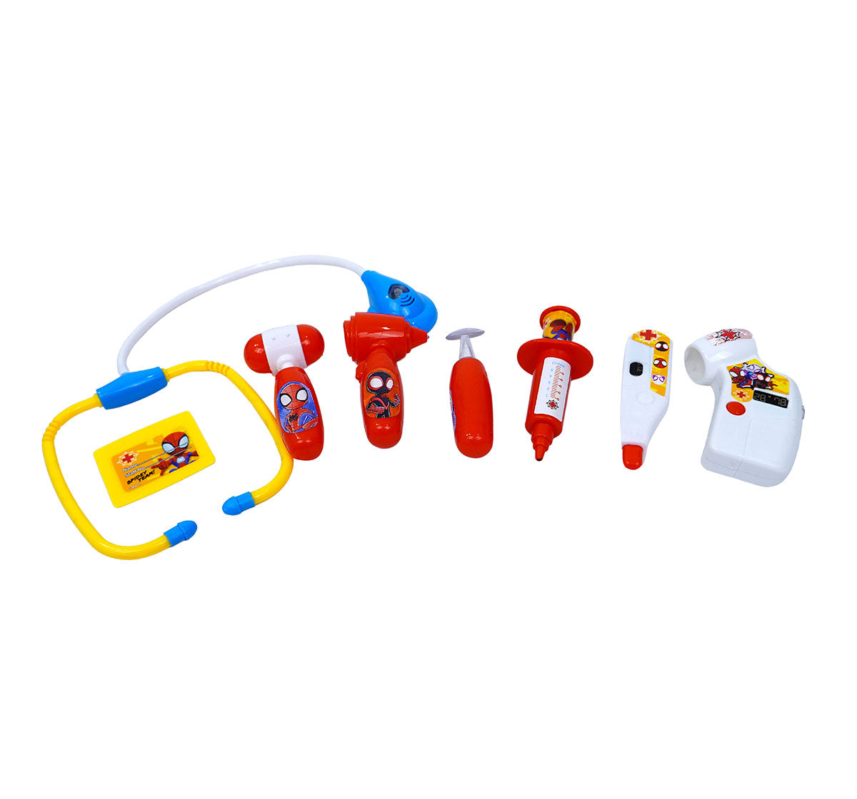 Kriiddaank  Doctor Kit - Poly Bag SpidermanDoctor play set for kidsBest doctor kit for toddlersSpider-Man poly bag doctor playsetSpider-Man poly bag doctor playsetMarvel Spider-Man doctor kit
