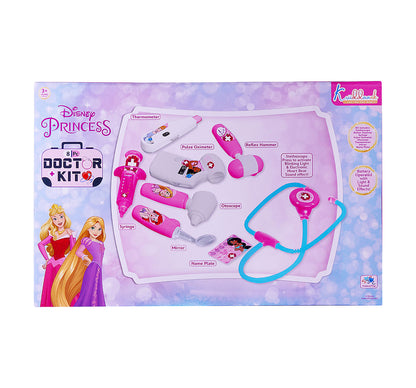 Kriiddaank DoctorKit-PrincessThemeDSW-100130ByDisneyPortable Princess Doc Kit for KidsPrincess Doctor Kit with Royal CharactersPrincess Learning Doctor SetPrincess Medical Kit with Stethoscope & ToolsPrincess Doctor Kit with Realistic Tools