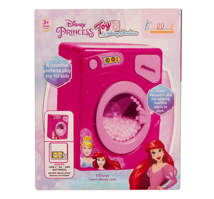 Kriiddaank WashingMachine-PrincessThemeHWM-100230ByDisneyPrincess Toy Washing MachineLight & Sound Washing Machine ToyPretend Play Home Appliance ToyLight & Sound Washing Machine ToyInteractive Home Appliance Toy for Toddlers