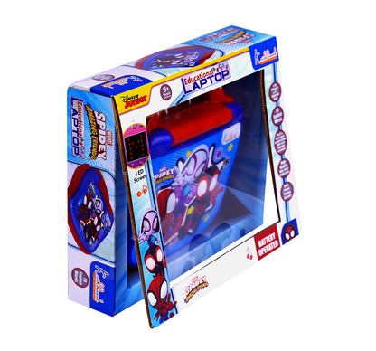 Kriiddaank  Educational Laptop-LTS SpidermanSpiderman Theme laptopEducational Laptop For BoysLaptop with Spiderman DesignKriiddaank Educational Laptop Fun educational laptop for young learners