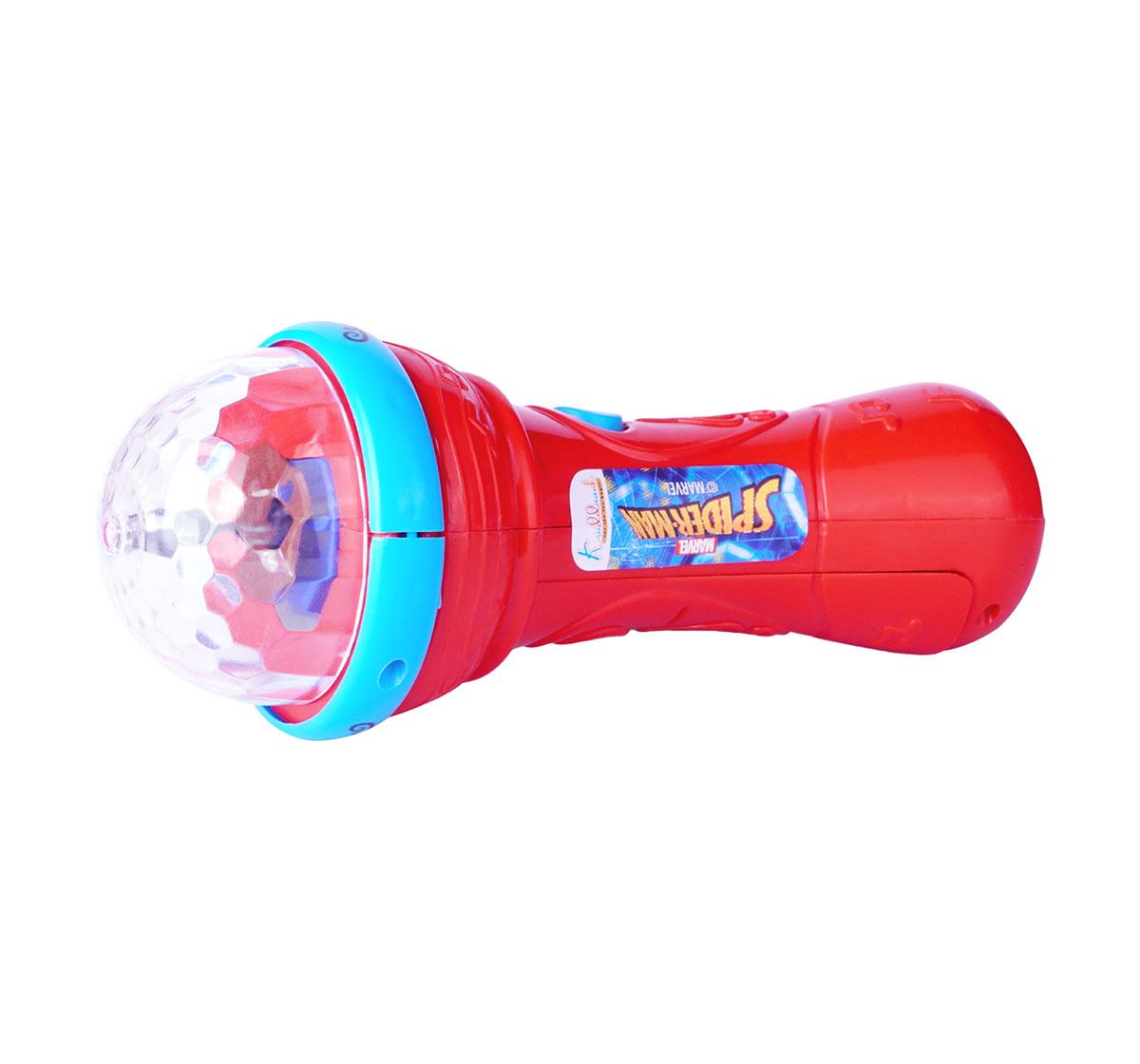 Kriiddaank MusicalMicrophone-SpidermanThemeMM-100380ByMarvelInteractive Spiderman Mic with LightsMarvel Kids Singing MicSpiderman Mic with Built-in SongsSpiderman Microphone for Toddlers & KidsInteractive Spiderman Mic with Lights