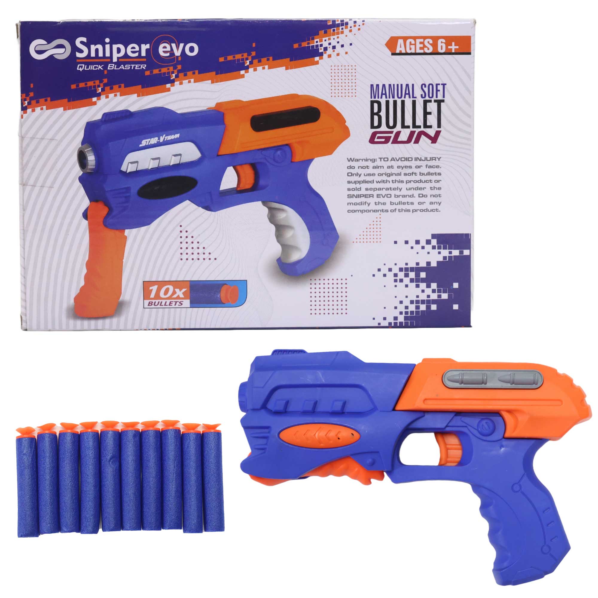 Kriiddaank  HURCAN GUNRapid-Fire Hurcan GunPerfect Gift for Action LoversPower Shot BlasterPerfect Gift for Kids & GamersBest-Selling Tactical Gun