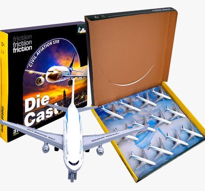 Kriiddaank MetalPlaneMP-100310Miniature Metal AirplaneMetallic Airplane ModelMetal Airplane ToySmall Aviation ToyHigh-Quality Diecast Plane