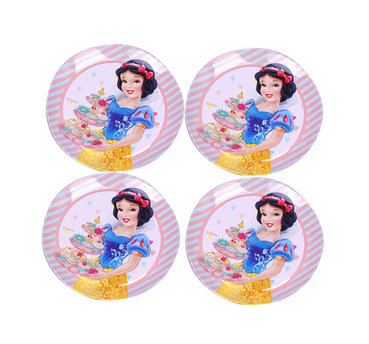 Kriiddaank Children'sTeaset-PrincessThemeTIN-100670ByDisneyDisney Royal Tea Party SetPortable Disney Tea Set for PlaytimeFantasy-Themed Tea Set for GirlsPrincess Birthday Gift Tea SetElegant Tea Party Set for Girls