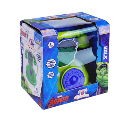 Kriiddaank Telephone-HulkThemeTP-100550ByMarvelHulk-Themed Toy TelephoneHulk Talking Toy PhoneMarvel Superhero Kids PhoneFun Hulk Toy for ToddlersHulk Play Phone with Sound Effects