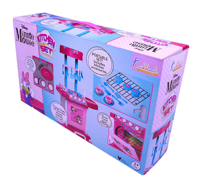 Kriiddaank  Kitchen Set MinnieMinnie themed play kitchen setMinnie Disney kitchen toysThemed kids' kitchen toysKids kitchen setDisney Minnie Cooking Set