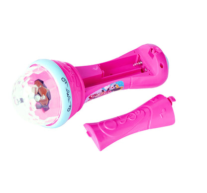 Kriiddaank MusicalMicrophone-MinnieThemeMM-100380ByDisneyDisney Minnie Singing MicMinnie Mouse Speaker & Mic ToyPink Minnie Karaoke MicrophoneBirthday Gift Minnie Mouse MicCute Minnie Mouse Singing Mic