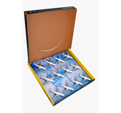 Kriiddaank MetalPlaneMP-100310Miniature Metal AirplaneMetallic Airplane ModelMetal Airplane ToySmall Aviation ToyHigh-Quality Diecast Plane