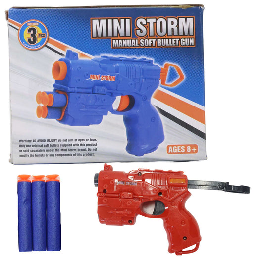 Kriiddaank  MINI STORMFun and powerful mini storm gun toyMini storm shooter for childrenCompact storm gun for playtimeMini blaster toy for boys and girlsMini blaster toy for boys and girls