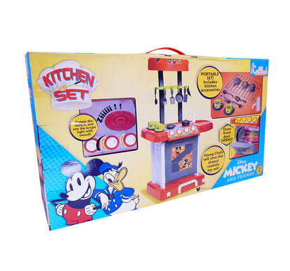 Kriiddaank  Kitchen Set MickeyMickey themed play kitchen setMickey Disney kitchen toysThemed kids' kitchen toysKids kitchen setDisney Mickey Cooking Set