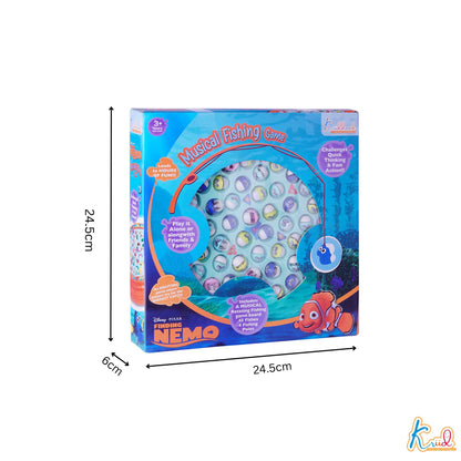 Kriiddaank MusicalFishingGame-B-NemoTheme100370ByDisneyElectronic Fishing ToyNemo ThemeChildren’s GameInteractive ToyOcean Theme Toy