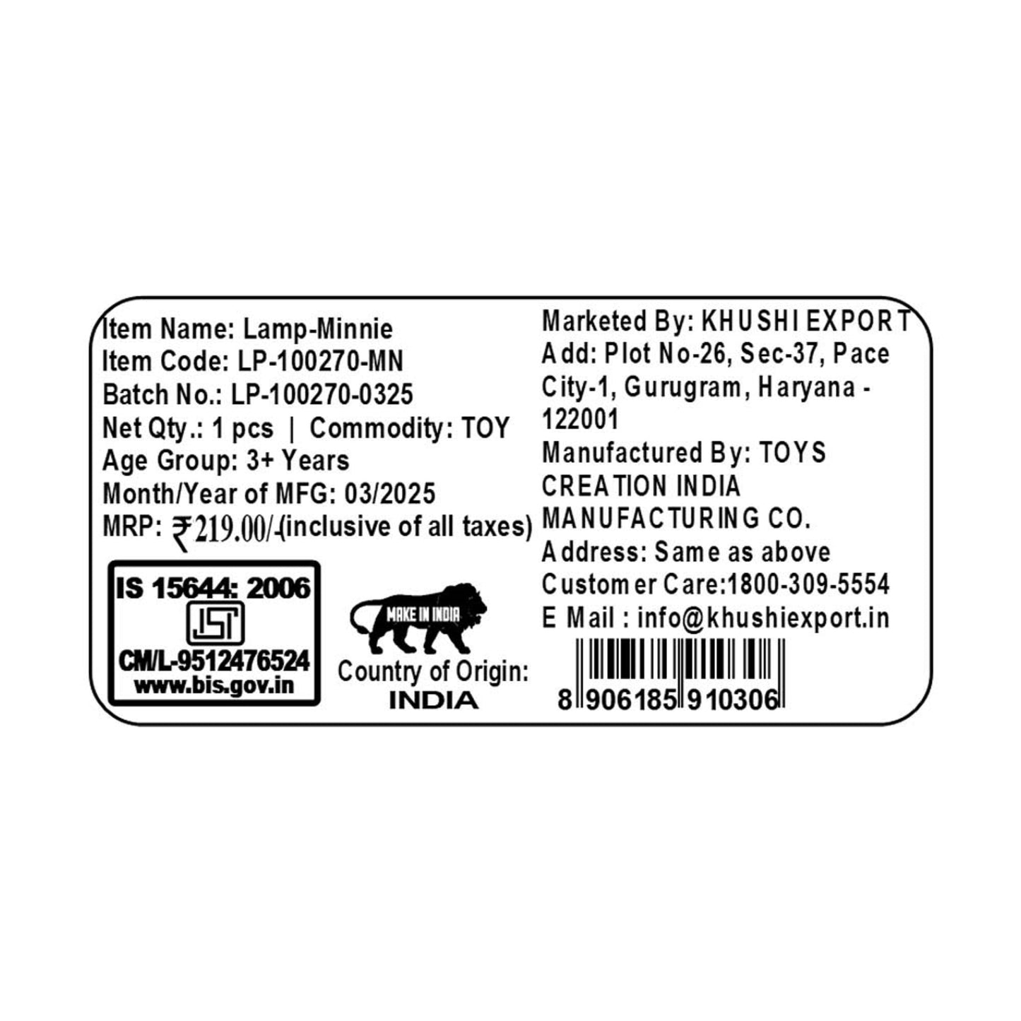 Kriiddaank  Lamp MinnieThemed Table LampMinnie Night LampKids Bedroom LampDisney Collectible LampKids Bedroom Lamp