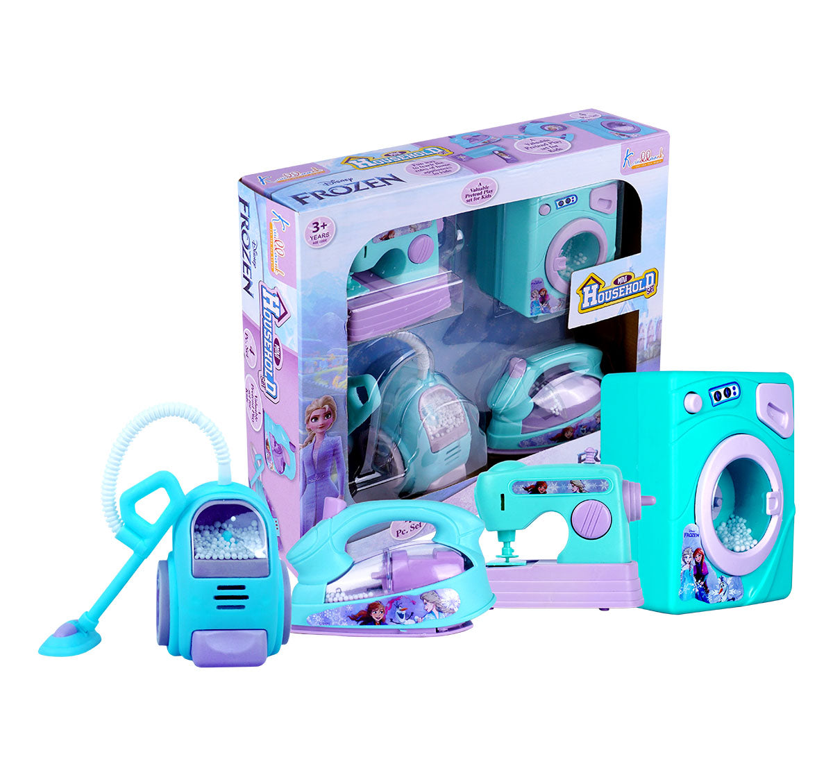 Kriiddaank HouseholdSet(4pcs)-FrozenThemeHHF-100320ByDisneyKriiddaank 4-Piece SetFrozen Household CollectionElsa & Anna Home DecorFrozen-Themed Home GoodsSnow Queen Kitchen Set kriiddaank / 24 / 7