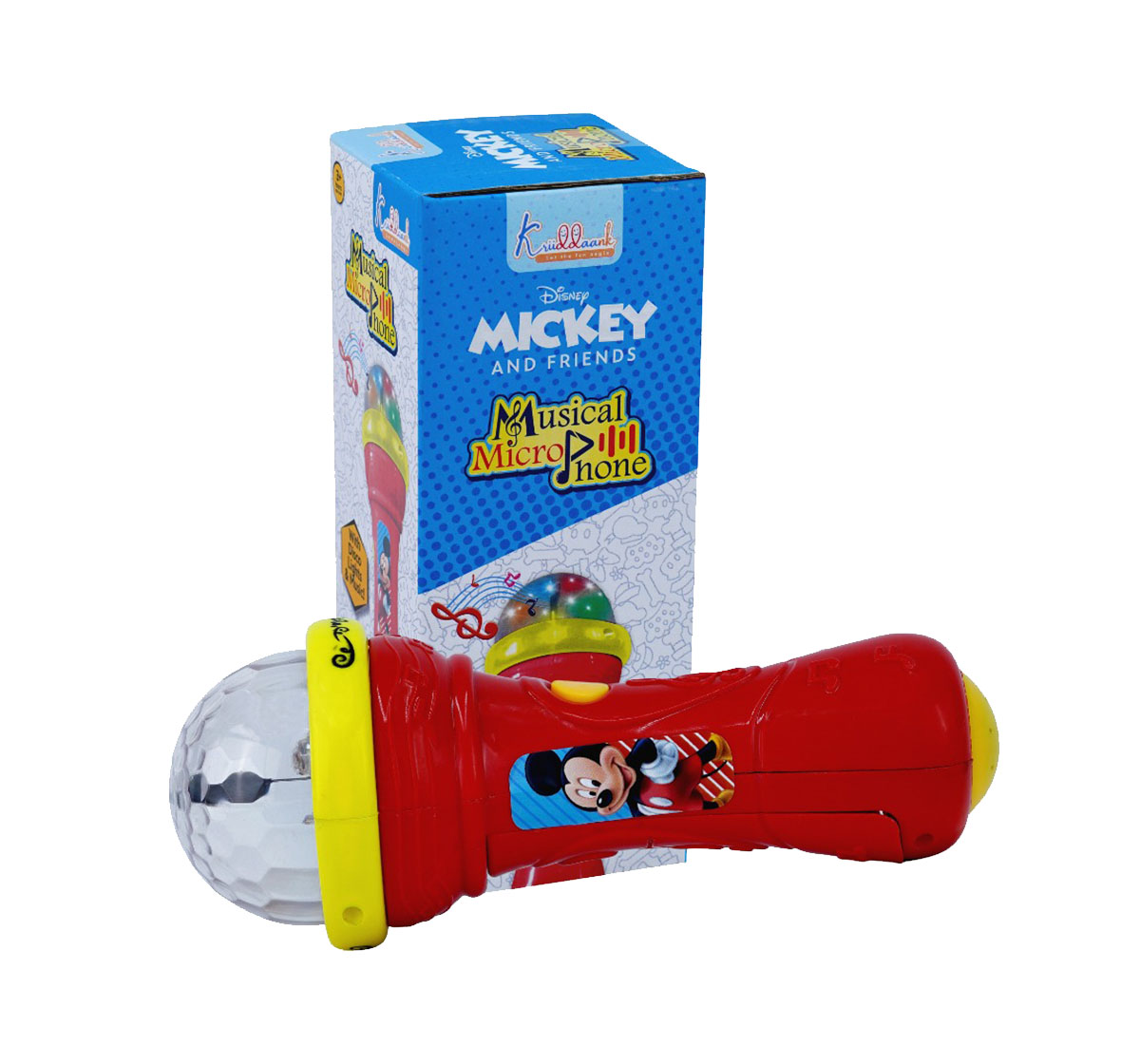 Kriiddaank MicrophoneMusical-MickeyThemeMM-100380ByDisneyDisney Kids MicrophoneDisney Musical Instrument ToyKriiddaank Disney MicrophoneMickey Mouse Musical MicrophoneMickey Mouse Light-Up Mic kriiddaank / 8 / 8